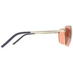 Serengeti Rectangle^Sunglasses Shelton SS547005 Matte Light Gold Mineral Drivers