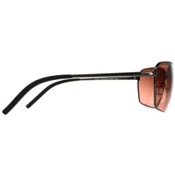 Serengeti Rectangle^Sunglasses Shelton SS547003 Shiny Dark Gunmetal Mineral Pola