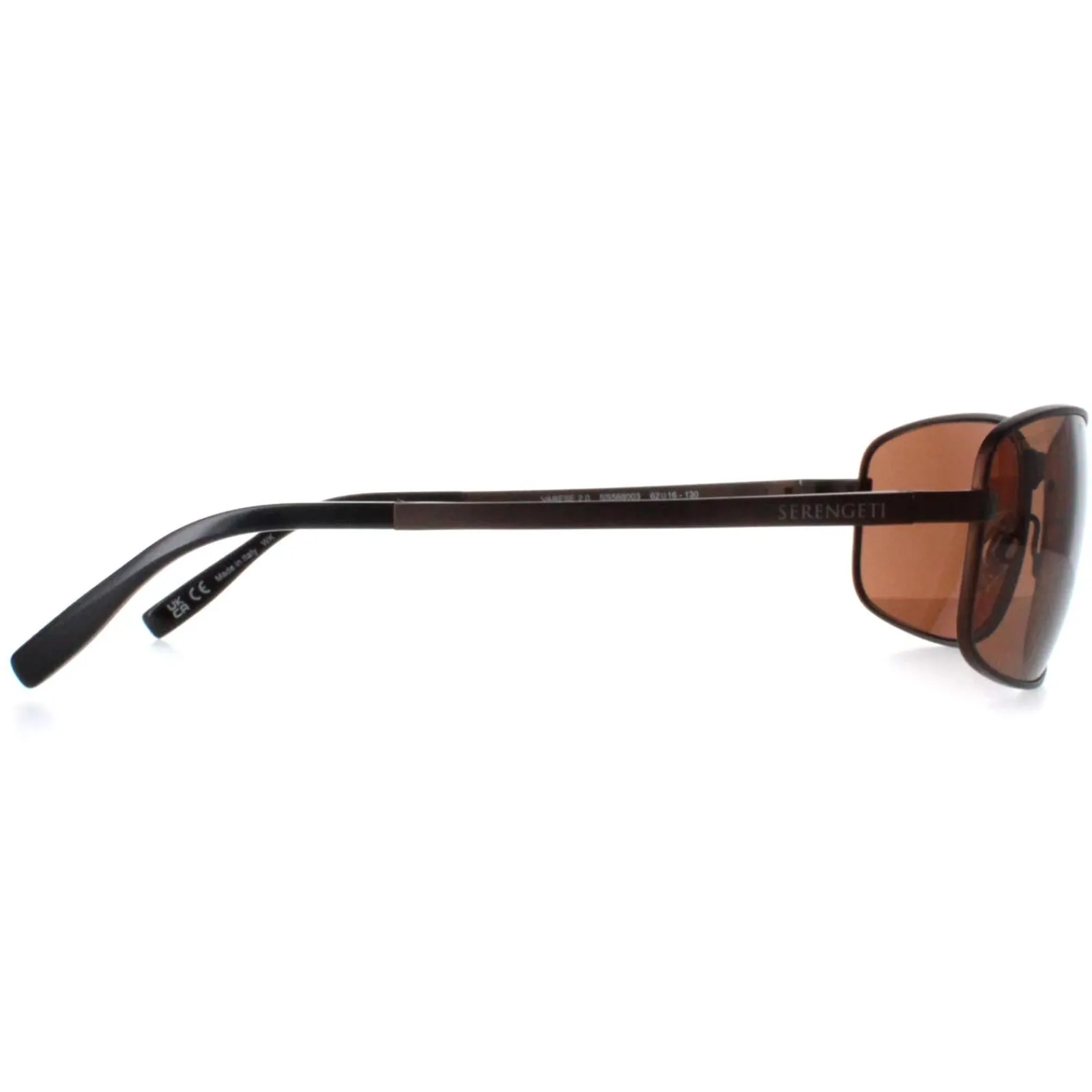 Serengeti Polarised^Sunglasses Varese 2.0 SS568003 Brushed Brown Drivers Brown P
