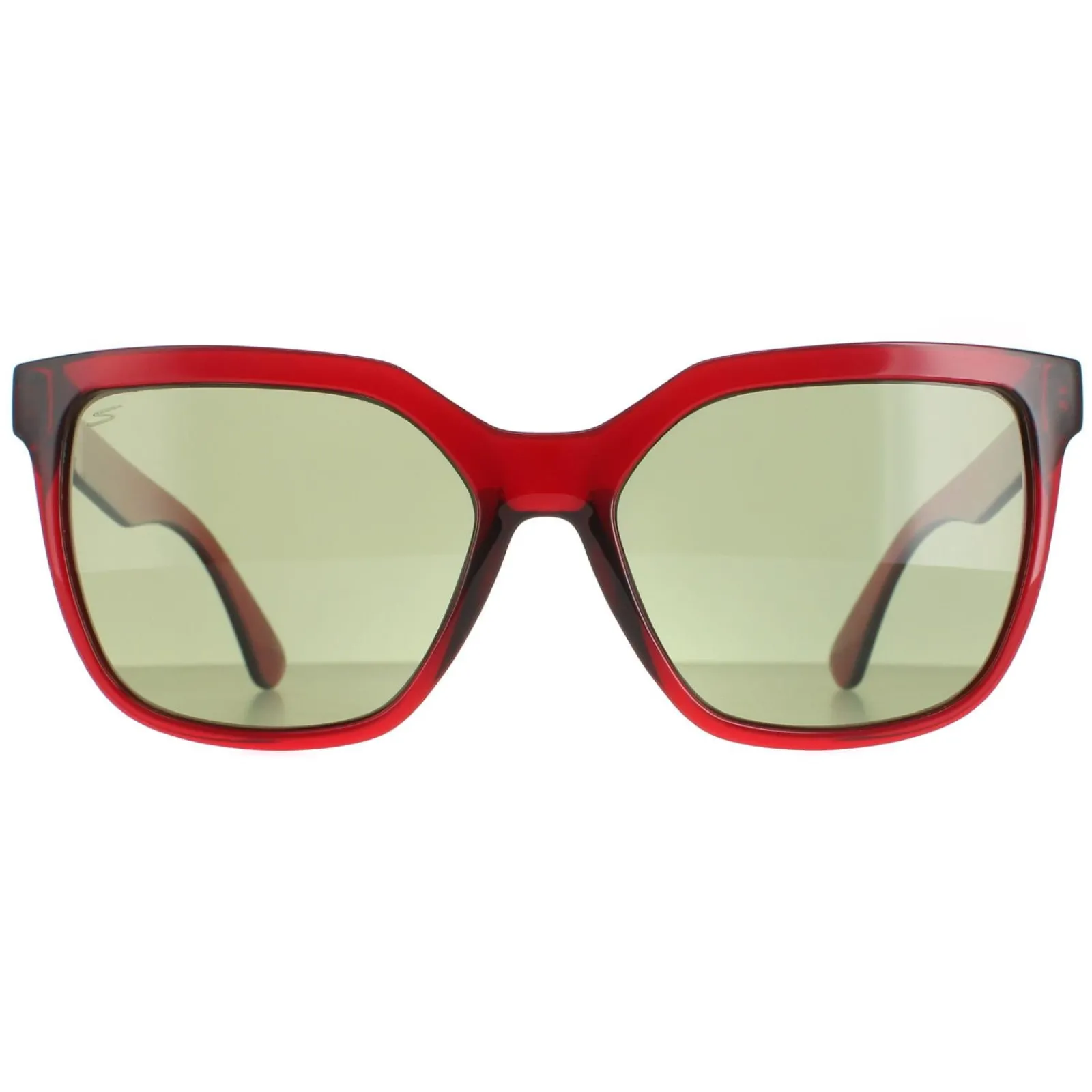Serengeti Square^Sunglasses Wakota SS536003 Milky Red Saturn Polarized 555nm