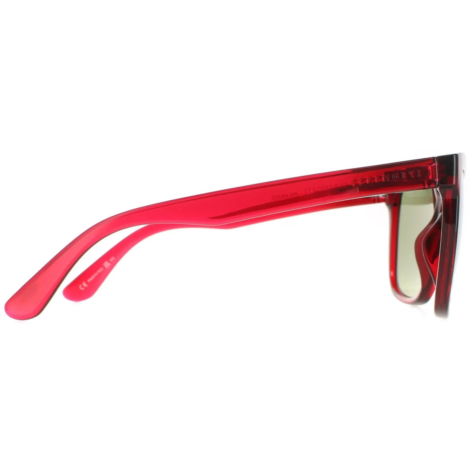 Serengeti Square^Sunglasses Wakota SS536003 Milky Red Saturn Polarized 555nm