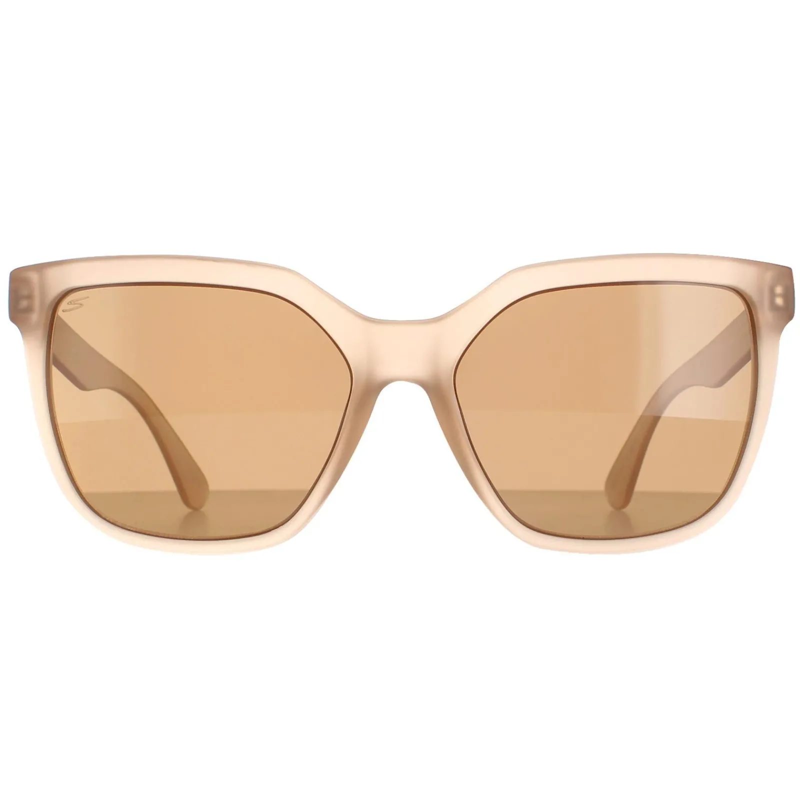 Serengeti Square^Sunglasses Wakota SS536005 Milky Soft Yellow Saturn Polarize