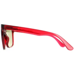 Serengeti Square^Sunglasses Wakota SS536002 Shiny Black Saturn Polarized 555n