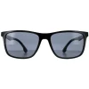 Smarty Rectangle^Sunglasses SB2308 A Black Grey Grey