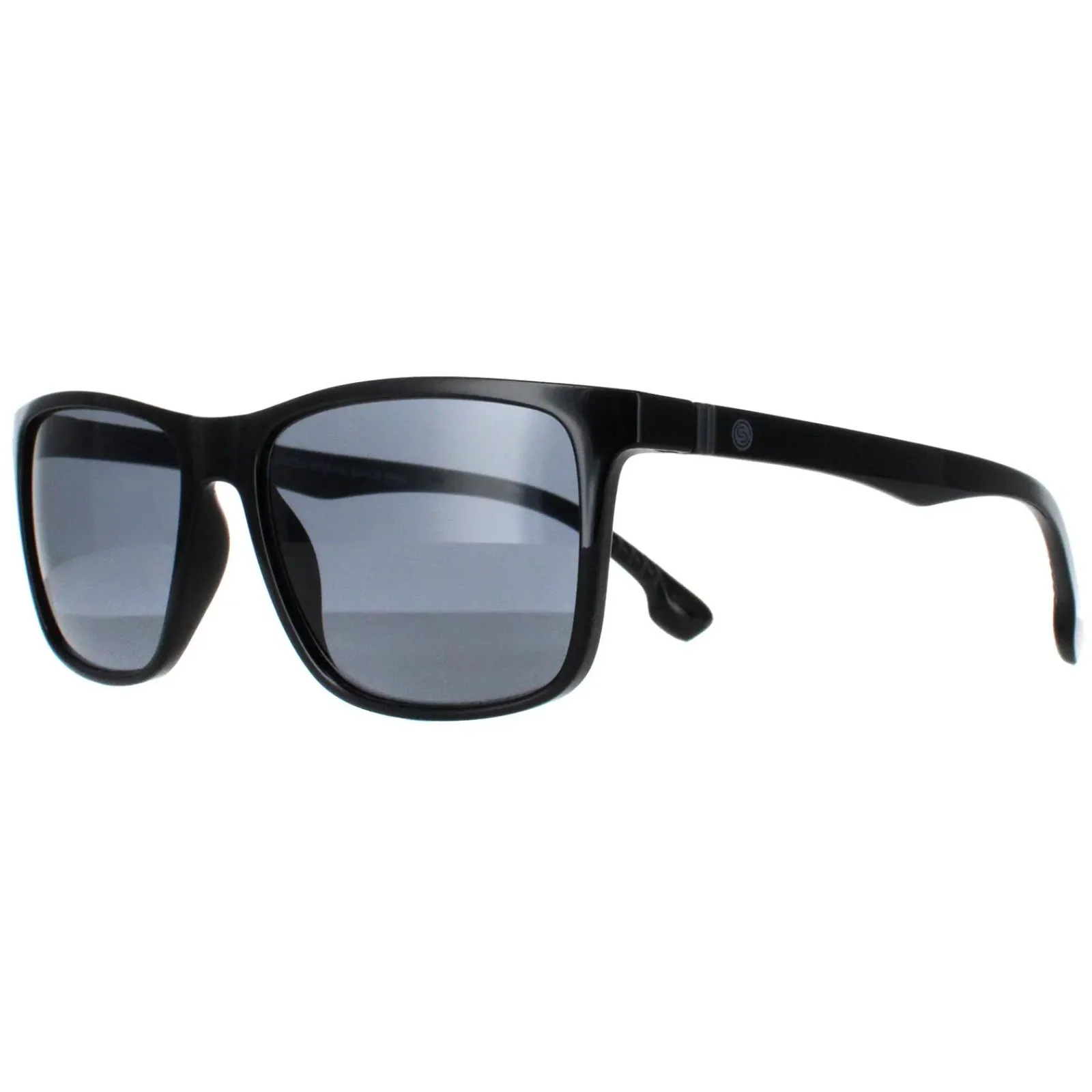 Smarty Rectangle^Sunglasses SB2308 A Black Grey Grey
