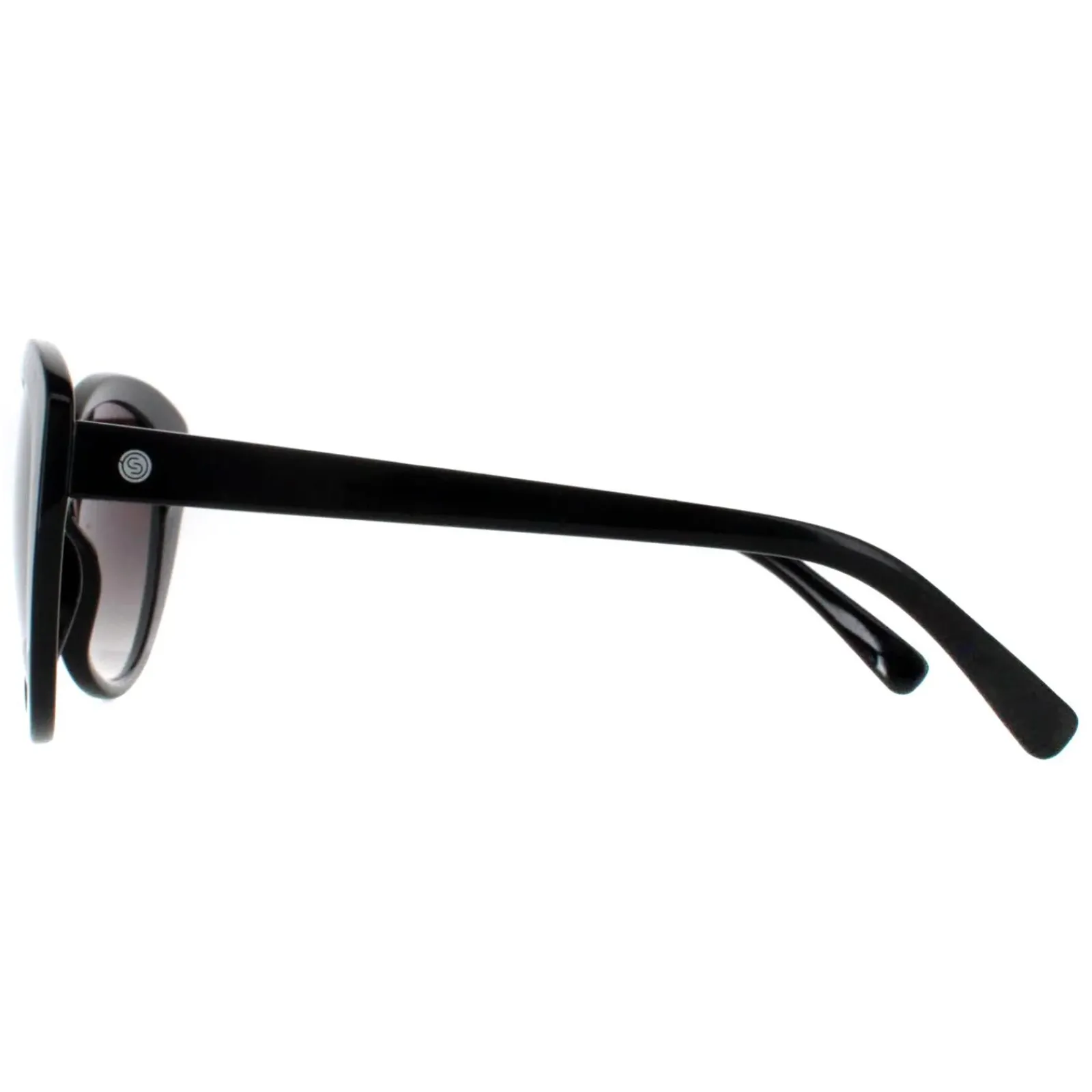 Smarty Cat-Eye^Sunglasses SB2324 A Black Grey
