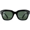 Smarty Square^Sunglasses SB2311 A Black Green