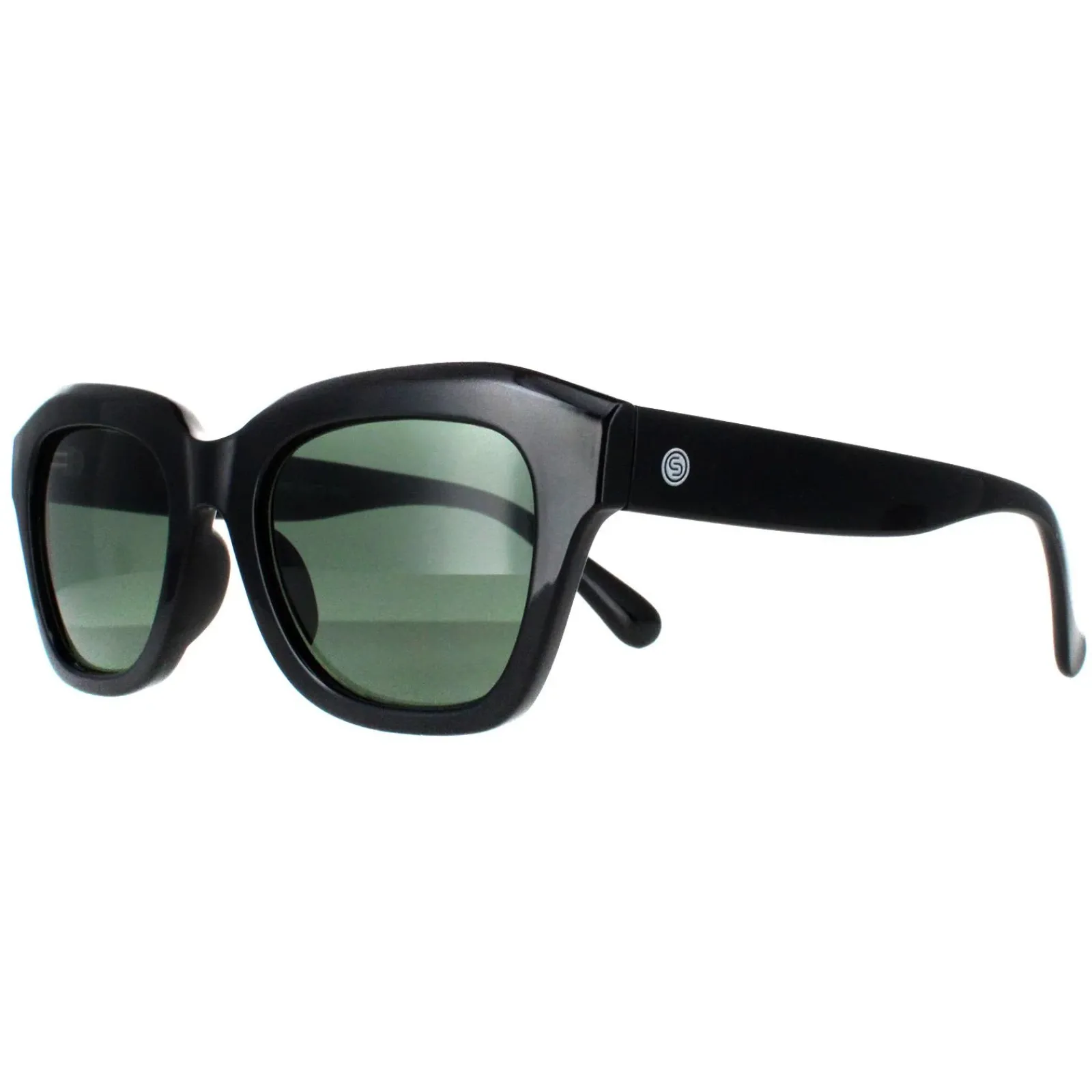 Smarty Square^Sunglasses SB2311 A Black Green