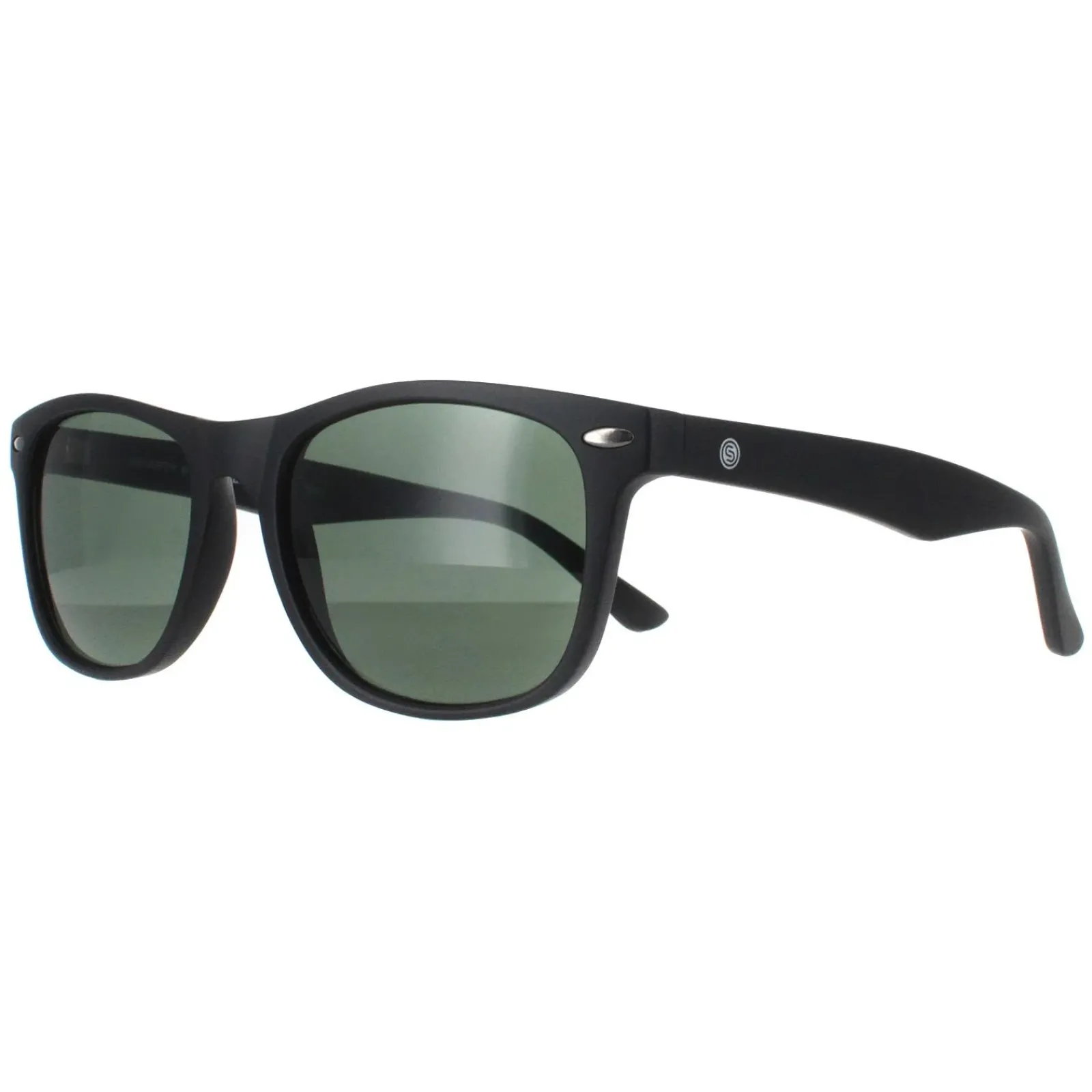 Smarty Rectangle|Rectangle^Sunglasses SB2309 A Satin Black Green