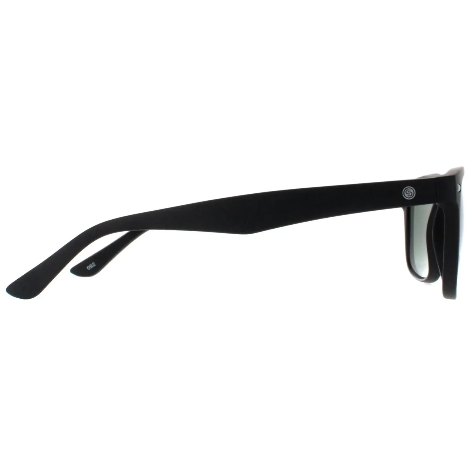 Smarty Rectangle|Rectangle^Sunglasses SB2309 A Satin Black Green