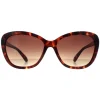 Smarty Rectangle^Sunglasses SB220 0B Demi Brown Tortoise Brown