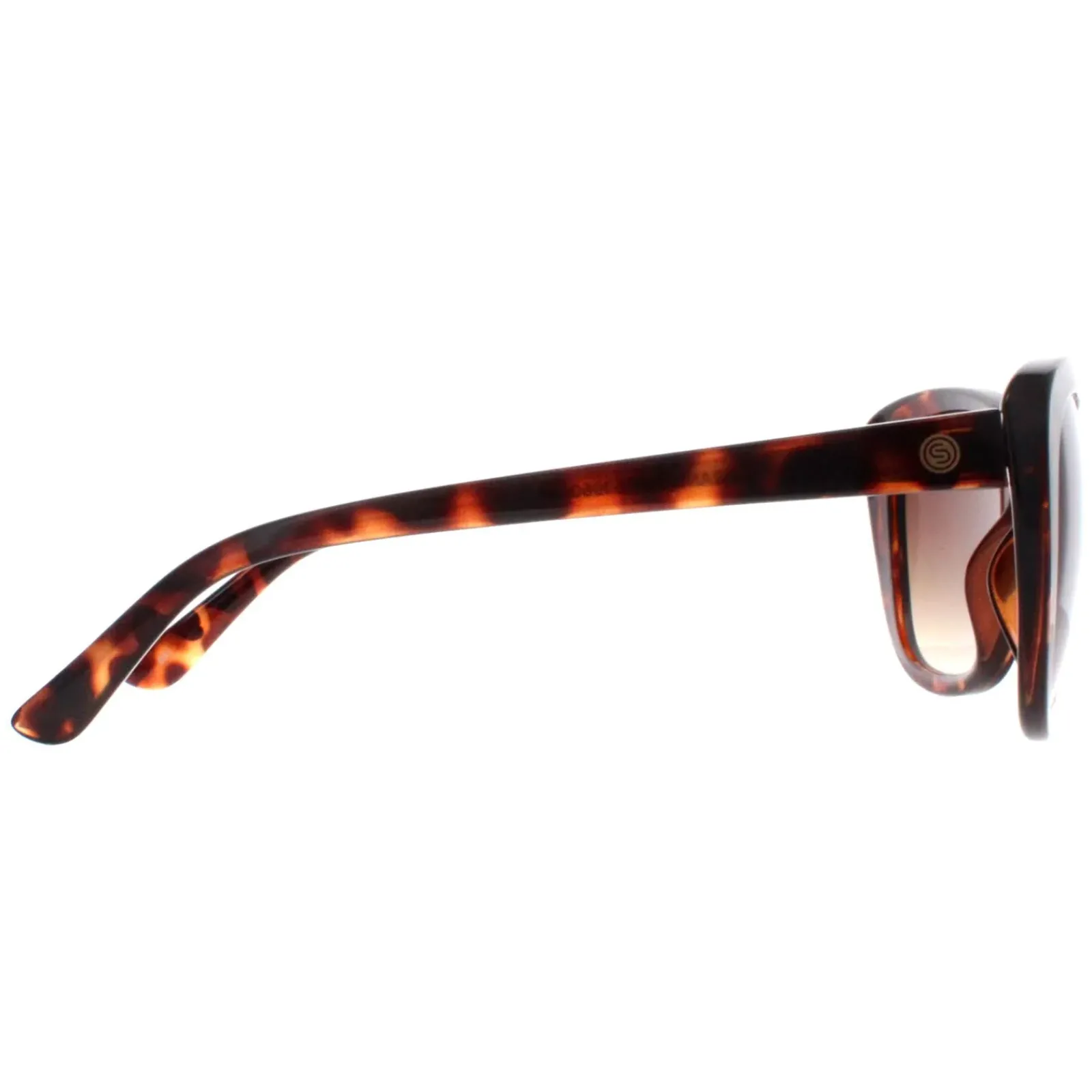 Smarty Rectangle^Sunglasses SB220 0B Demi Brown Tortoise Brown