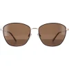 Smarty Square^Sunglasses SB1306 B Gold Brown