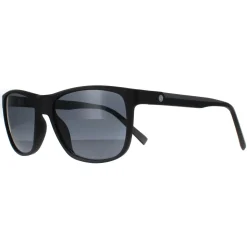 Smarty Rectangle^Sunglasses SB2302 B Matte Black Grey Grey