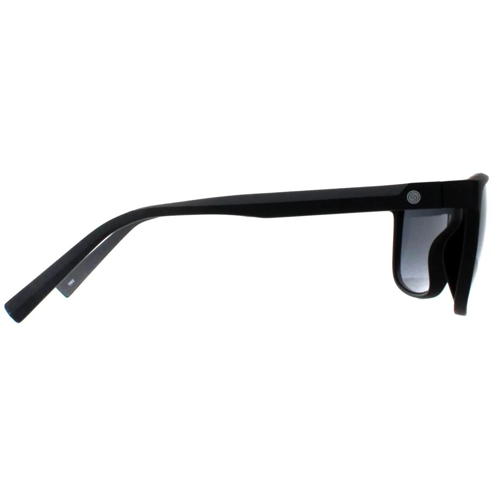 Smarty Rectangle^Sunglasses SB2302 B Matte Black Grey Grey