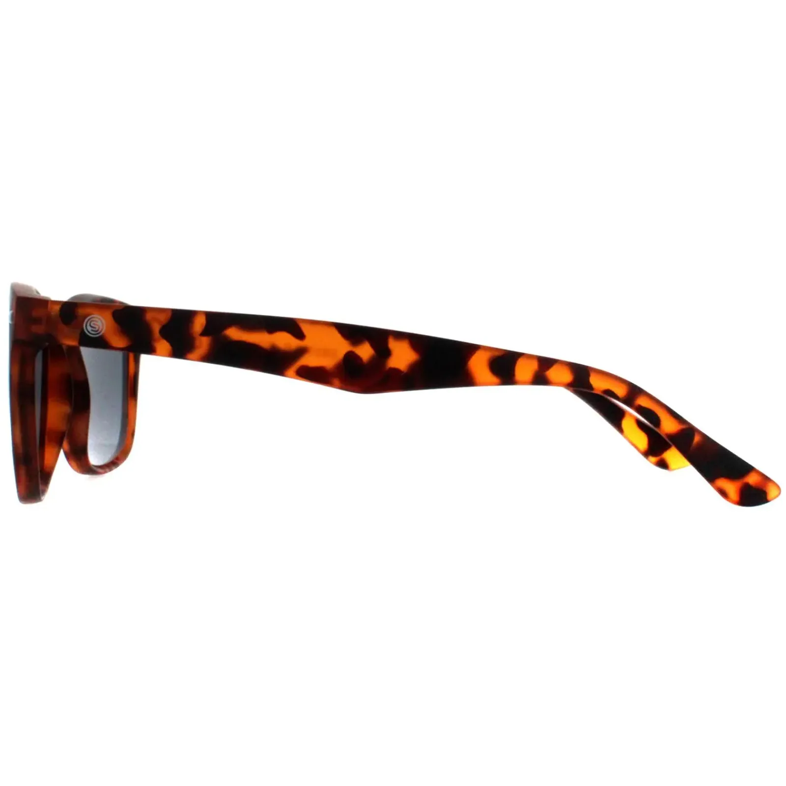 Smarty Rectangle|Rectangle^Sunglasses SB2309 B Satin Dark Tortoise Brown Grey