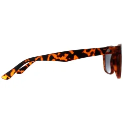 Smarty Rectangle|Rectangle^Sunglasses SB2309 B Satin Dark Tortoise Brown Grey