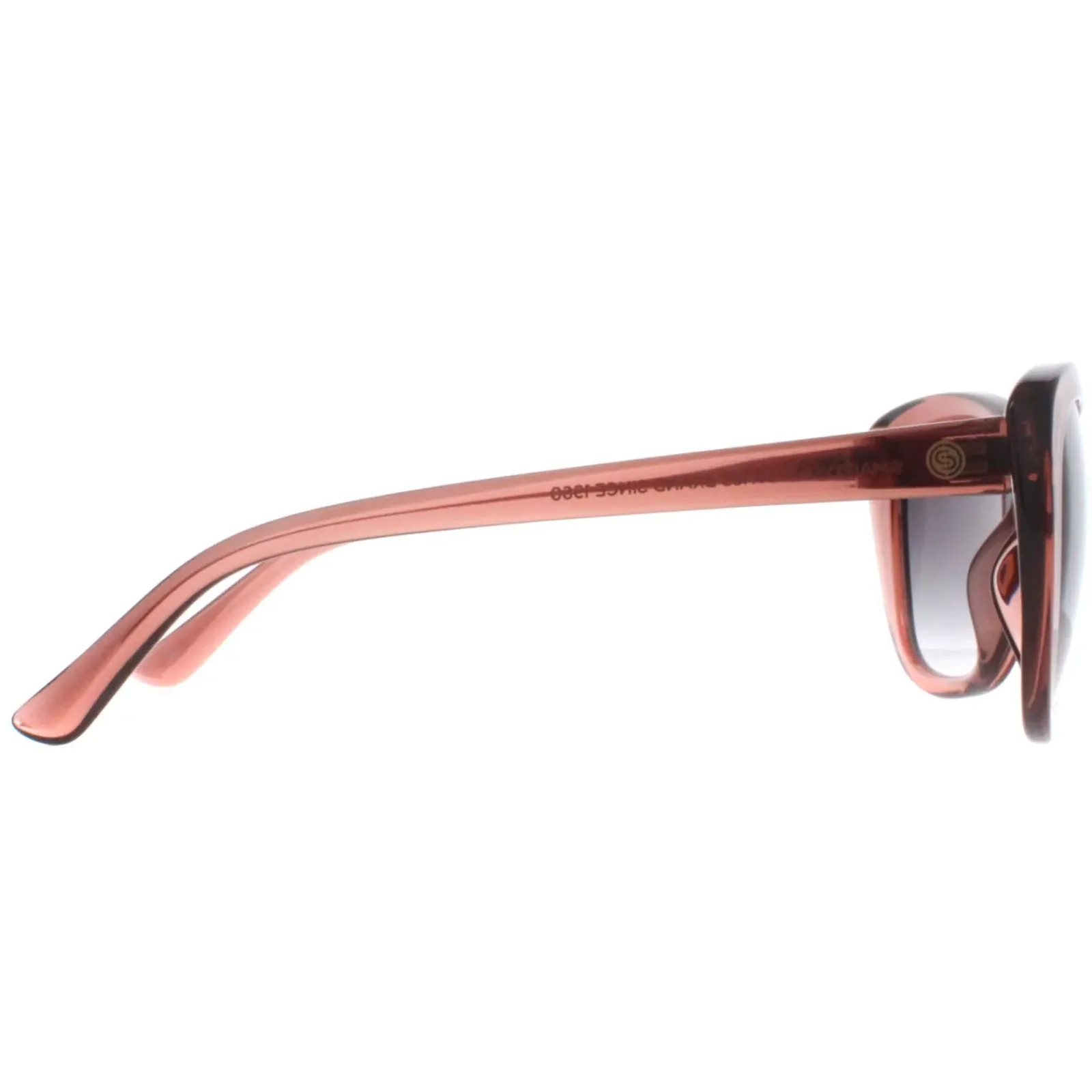 Smarty Rectangle^Sunglasses SB220 0C Rose Brown Grey