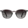 Smarty Round^Sunglasses SB2313 C Transparent Smoke Grey