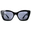 Smarty Cat-Eye^Sunglasses X2119 A Black Grey