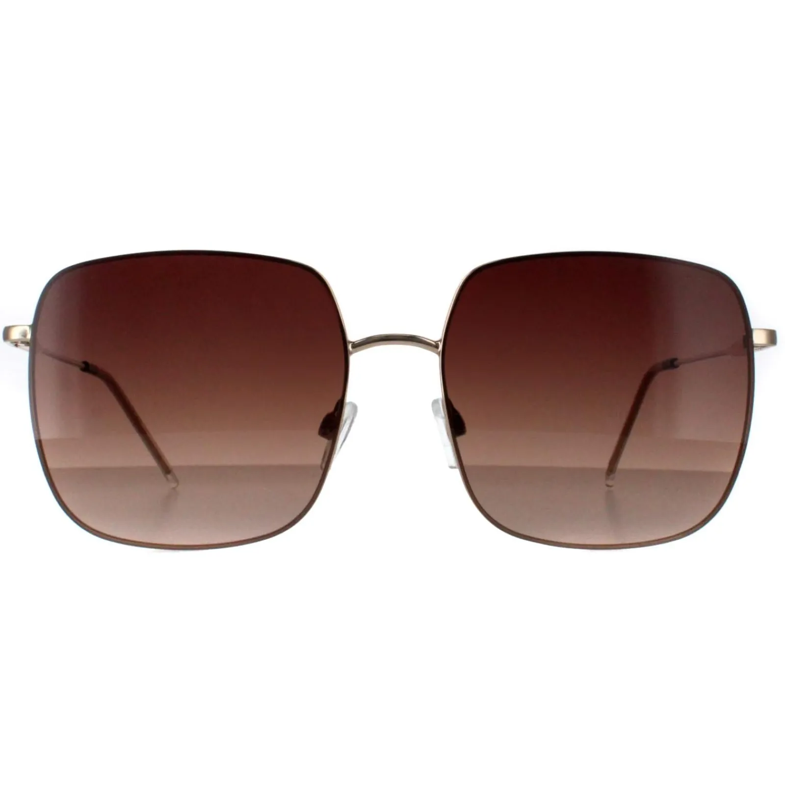 Smarty Square^Sunglasses X1111 A Gold Brown