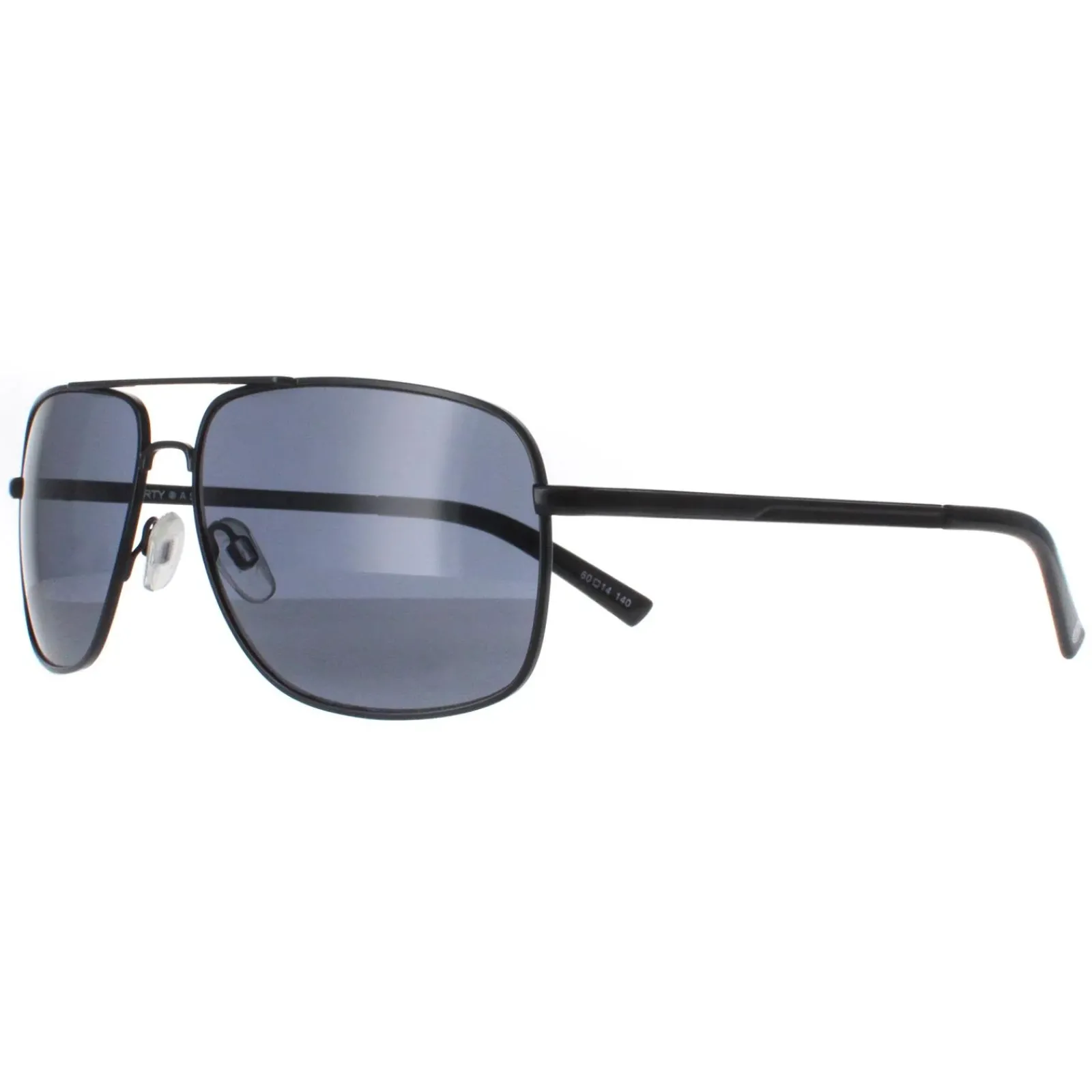 Smarty Rectangle^Sunglasses X1941 A Matte Black Grey