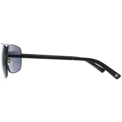 Smarty Rectangle^Sunglasses X1941 A Matte Black Grey