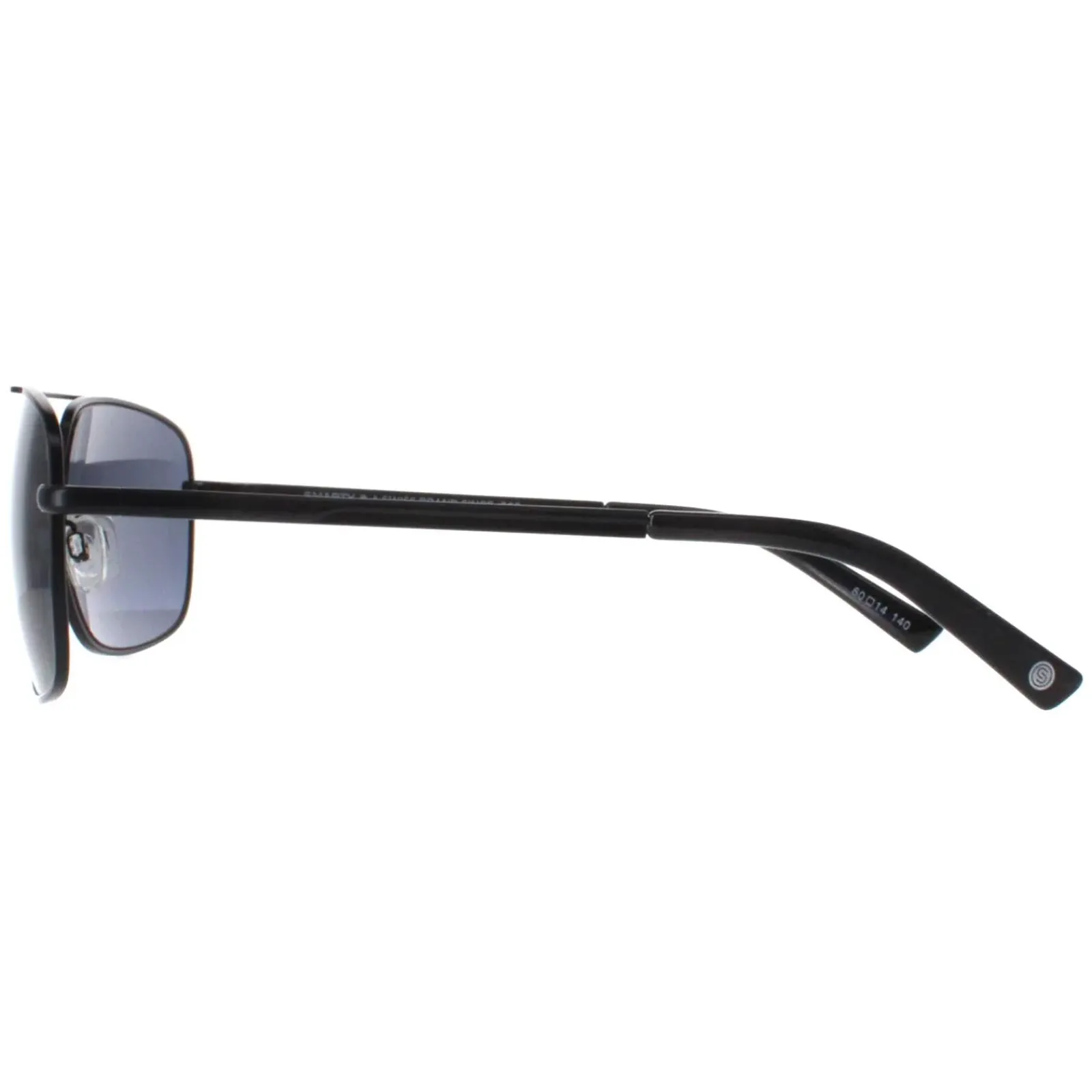 Smarty Rectangle^Sunglasses X1941 A Matte Black Grey