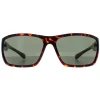 Smarty Wrap|Wrap^Sunglasses X2135 B Demi Brown Tortoise Green