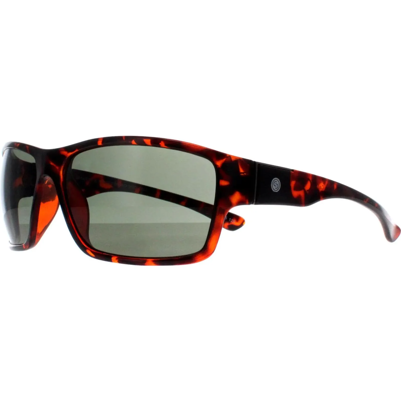Smarty Wrap|Wrap^Sunglasses X2135 B Demi Brown Tortoise Green