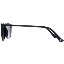 Smarty Rectangle^Sunglasses X2124 B Matte Navy Gun Dark Blue Grey