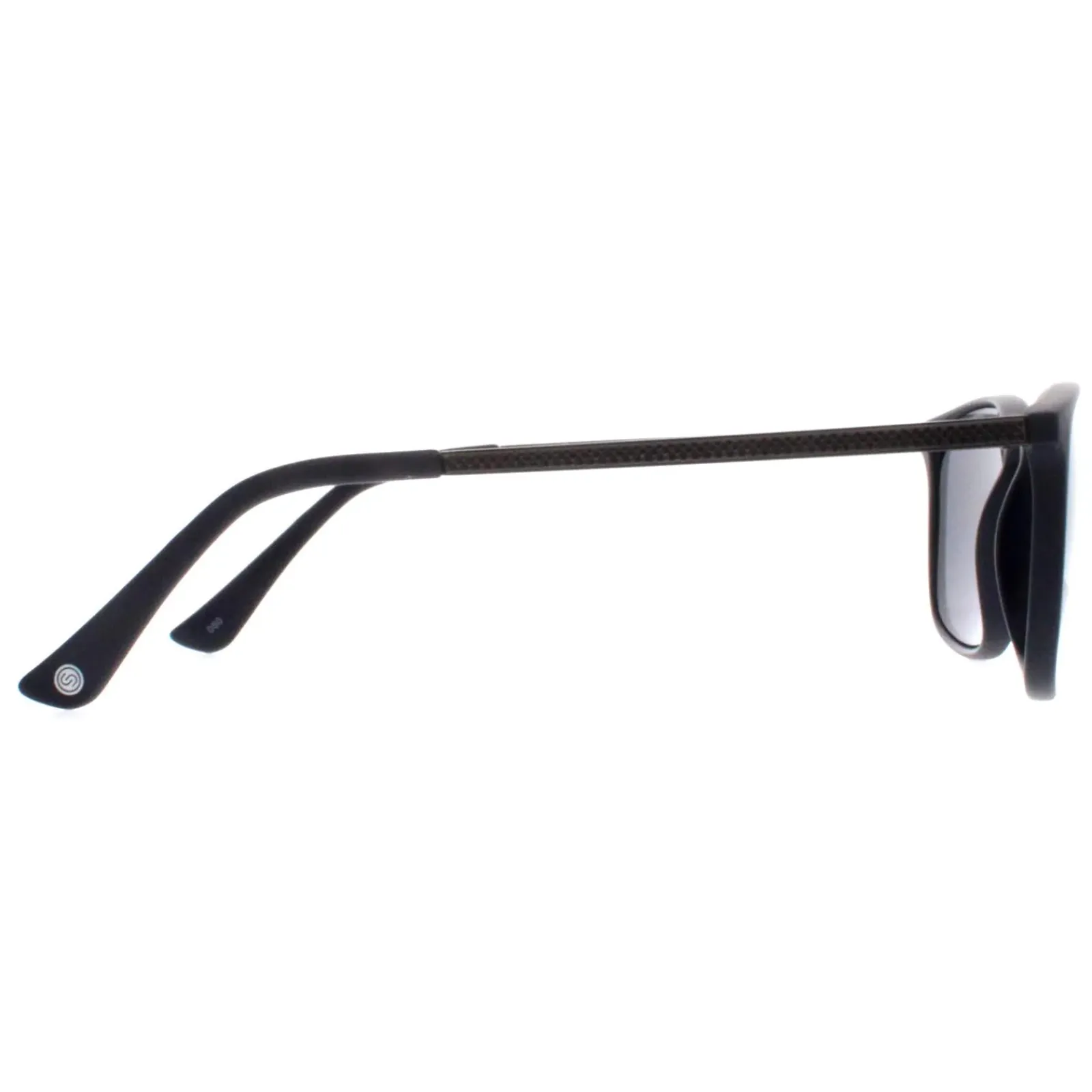 Smarty Rectangle^Sunglasses X2124 B Matte Navy Gun Dark Blue Grey