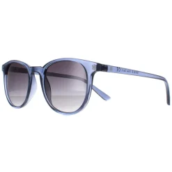 Smarty Round^Sunglasses X2132 B Transparent Blue Blue