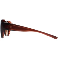 Smarty Polarised|Round^Sunglasses X2115 B Transparent Brown EF Brown
