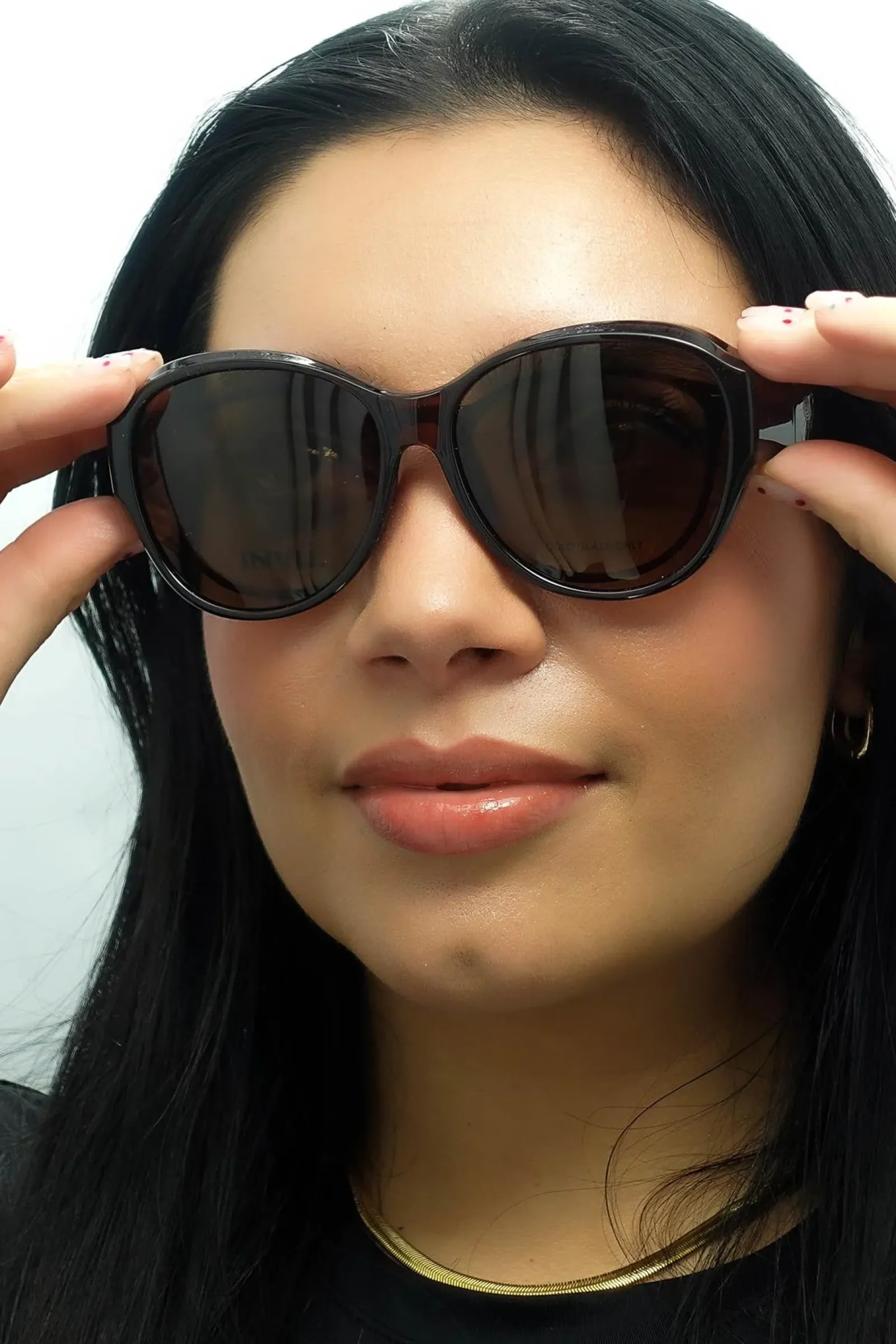 Smarty Polarised|Round^Sunglasses X2115 B Transparent Brown EF Brown