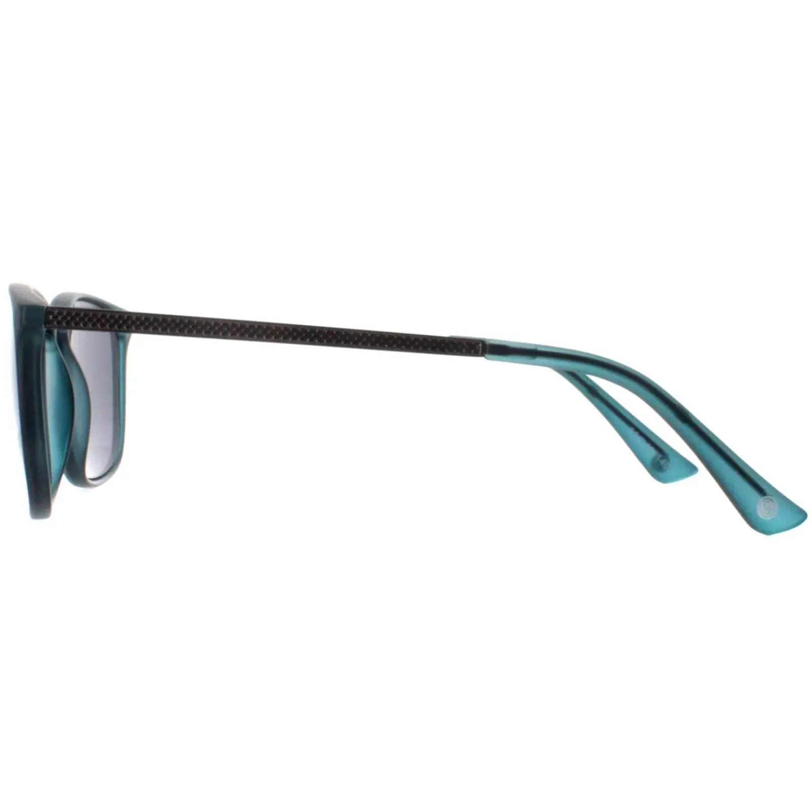 Smarty Rectangle|Rectangle^Sunglasses X2124 C Matte Transparent Petrol Gun Green