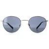 Smarty Round^Sunglasses X1120 C Silver Grey