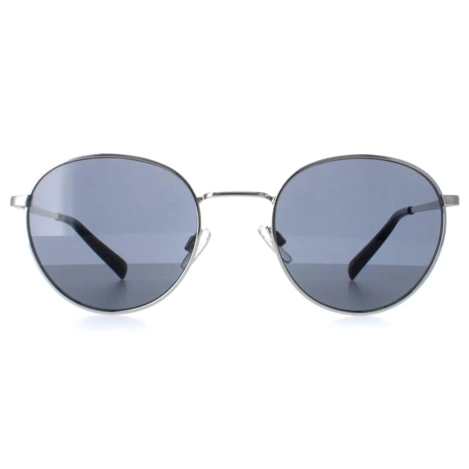 Smarty Round^Sunglasses X1120 C Silver Grey