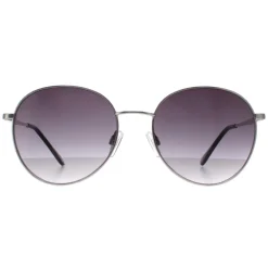 Smarty Round^Sunglasses X1116 C Silver Grey
