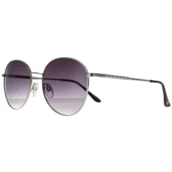 Smarty Round^Sunglasses X1116 C Silver Grey