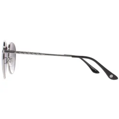 Smarty Round^Sunglasses X1116 C Silver Grey