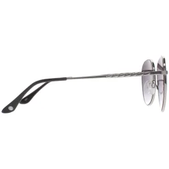 Smarty Round^Sunglasses X1116 C Silver Grey