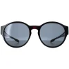 Smarty Polarised^Sunglasses Y2053 B Transparent Cassis EF Black Grey