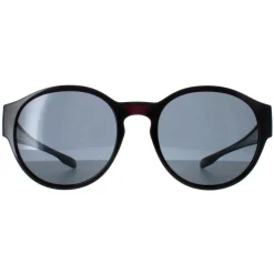 Smarty Polarised^Sunglasses Y2053 B Transparent Cassis EF Black Grey