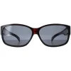 Smarty Polarised|Rectangle^Sunglasses Y2057 C Warm Demi