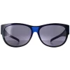 Smarty Rectangle|Rectangle^Sunglasses Y2058 E Transparent Blue