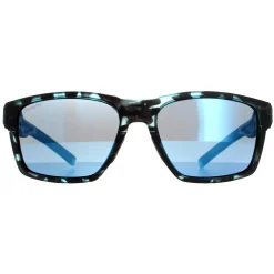 Smith Polarised|Rectangle^Sunglasses Caravan Mag G8X QG Matte Black Grey Blue Havana Blue