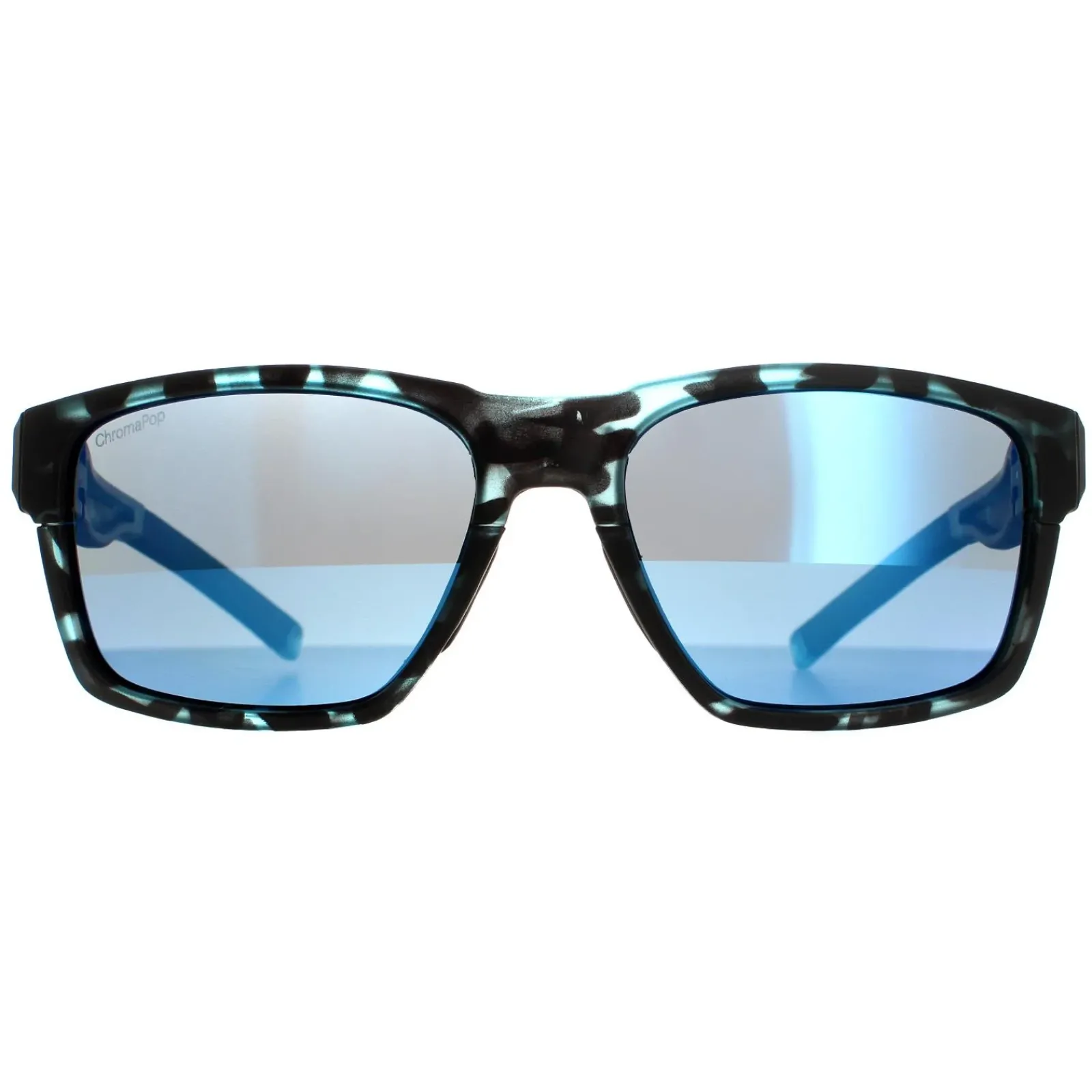 Smith Polarised|Rectangle^Sunglasses Caravan Mag G8X QG Matte Black Grey Blue Havana Blue