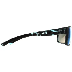 Smith Polarised|Rectangle^Sunglasses Caravan Mag G8X QG Matte Black Grey Blue Havana Blue