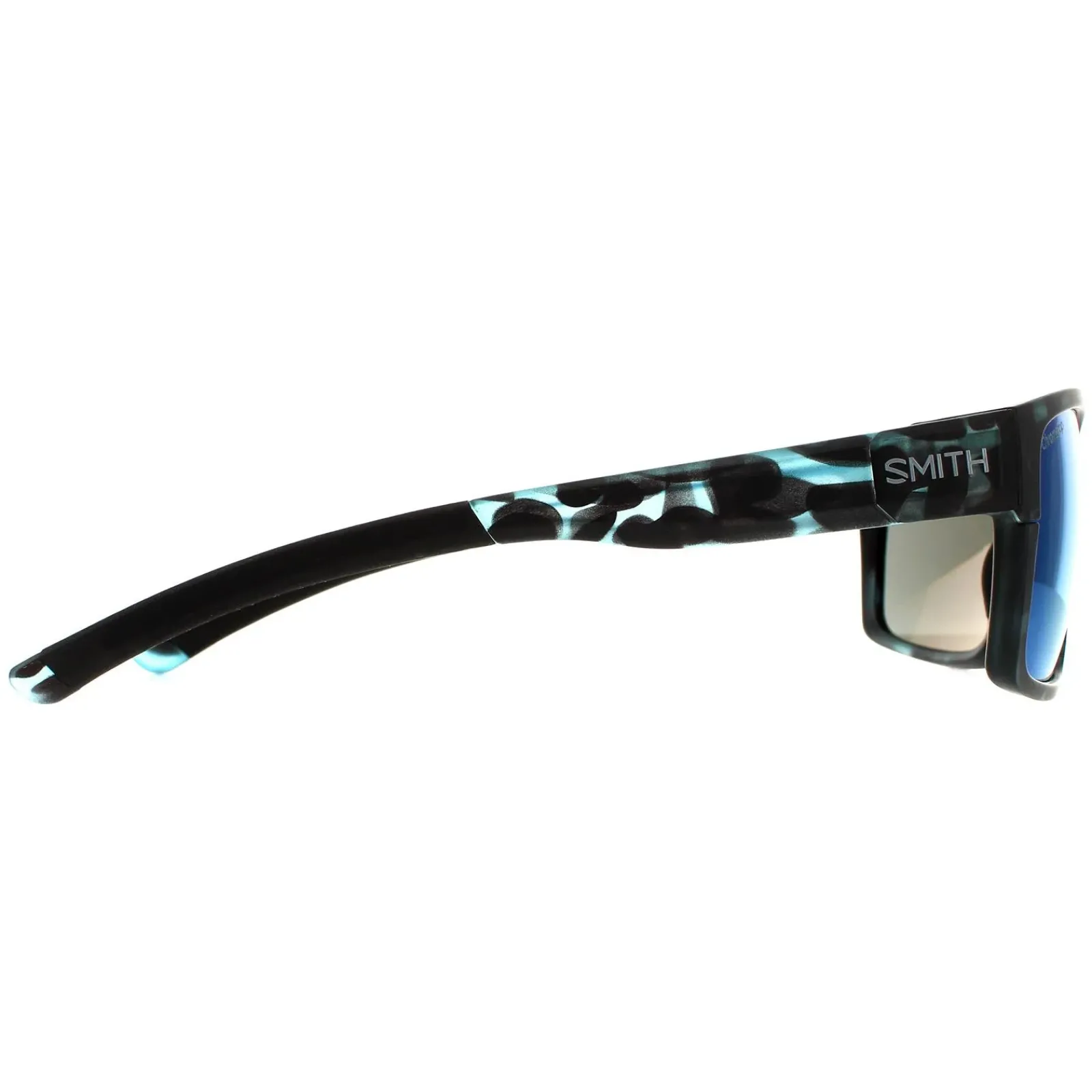 Smith Polarised|Rectangle^Sunglasses Caravan Mag G8X QG Matte Black Grey Blue Havana Blue